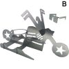 Chicken Stand Beer Funny American Motorcycle BBQ Steel Rack Tools Funny Roast Chicken Rack Grilling Roast Rack - Image 7