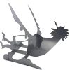 Chicken Stand Beer Funny American Motorcycle BBQ Steel Rack Tools Funny Roast Chicken Rack Grilling Roast Rack - Image 5