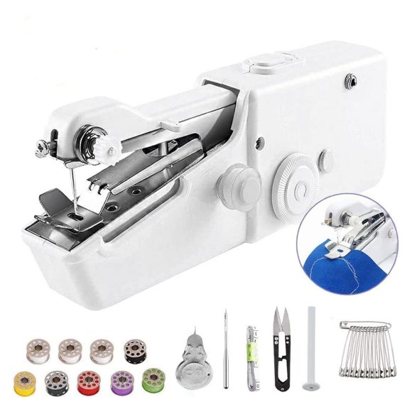 Handheld Electric Sewing Machine Set Black - Image 6