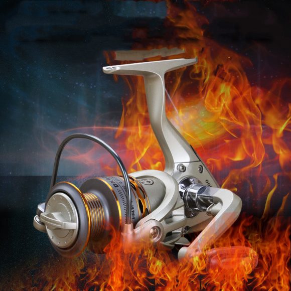Metal Head Fishing Reel, Fishing Reel, Metal Handle - Image 2