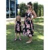Summer New Style Printed Sling Sleeveless Parent-Child Dress - Image 2