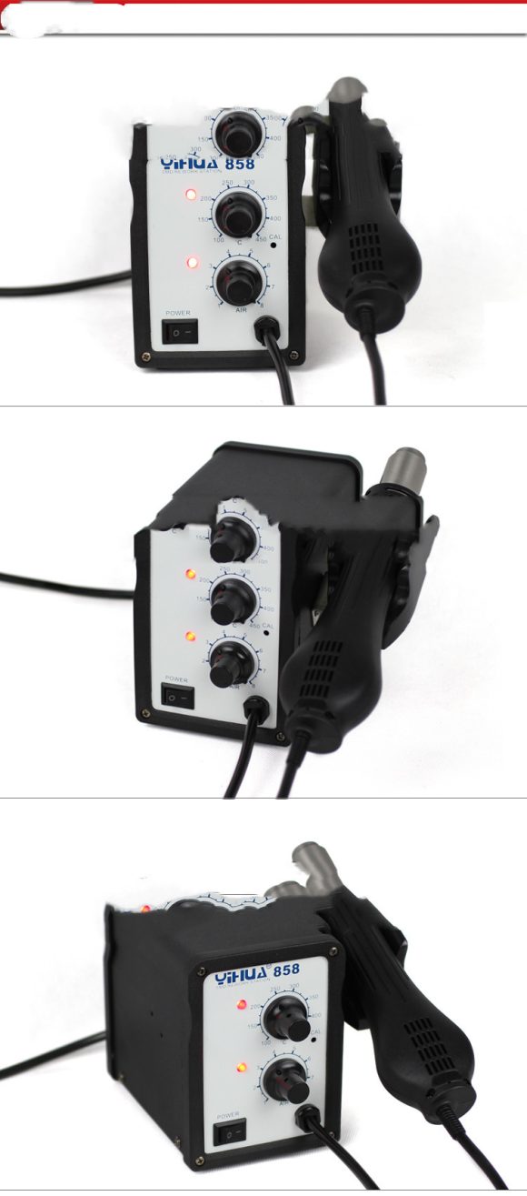 Advanced Fan Type Hot Air Desoldering Station Hot Air Gun - Image 5