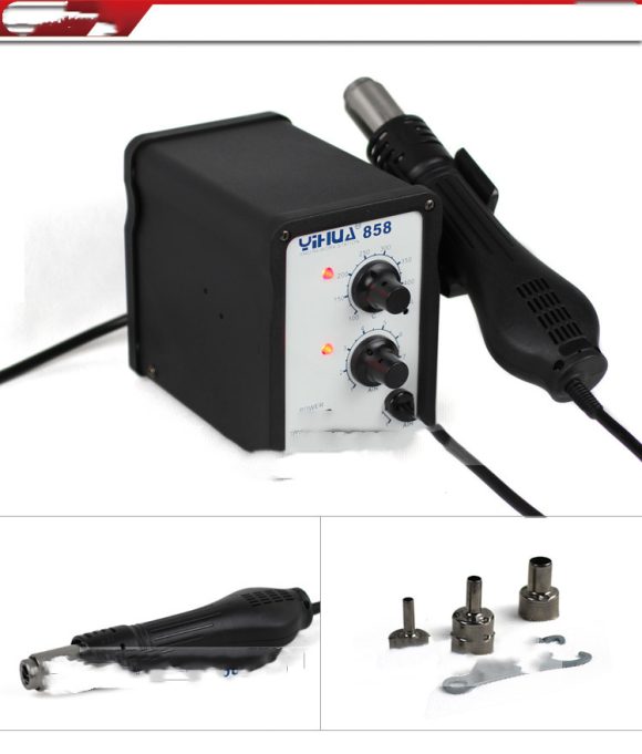 Advanced Fan Type Hot Air Desoldering Station Hot Air Gun - Image 6