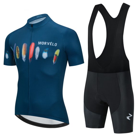New Summer Short-Sleeved Cycling Jersey Suit Breathable Bicycle Sportswear Uniform Custom Cycling Jersey - Image 10