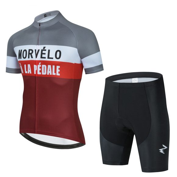 New Summer Short-Sleeved Cycling Jersey Suit Breathable Bicycle Sportswear Uniform Custom Cycling Jersey - Image 7