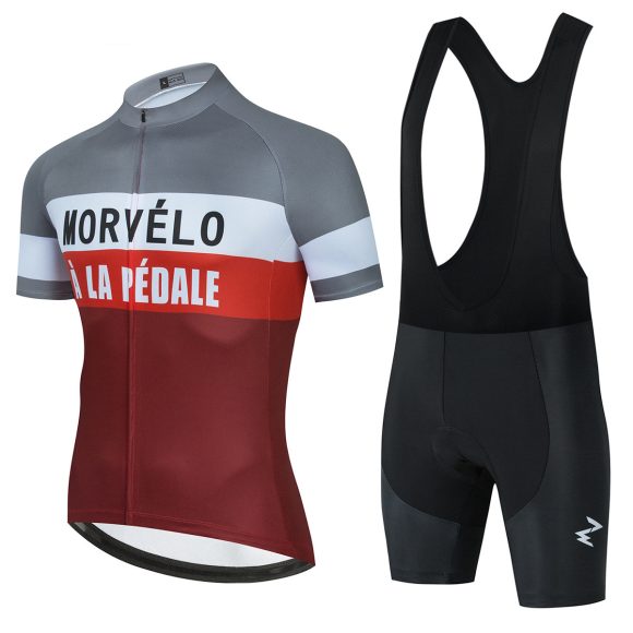 New Summer Short-Sleeved Cycling Jersey Suit Breathable Bicycle Sportswear Uniform Custom Cycling Jersey - Image 5