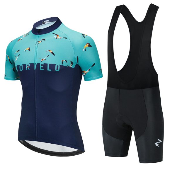 New Summer Short-Sleeved Cycling Jersey Suit Breathable Bicycle Sportswear Uniform Custom Cycling Jersey - Image 6