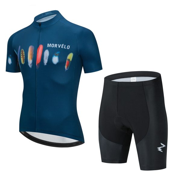 New Summer Short-Sleeved Cycling Jersey Suit Breathable Bicycle Sportswear Uniform Custom Cycling Jersey - Image 4
