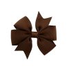 V-Shaped Ribbed Ribbon Hairpin Solid Color Bow Hairpin Children'S Headdress - Image 10