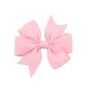 V-Shaped Ribbed Ribbon Hairpin Solid Color Bow Hairpin Children'S Headdress - Image 2