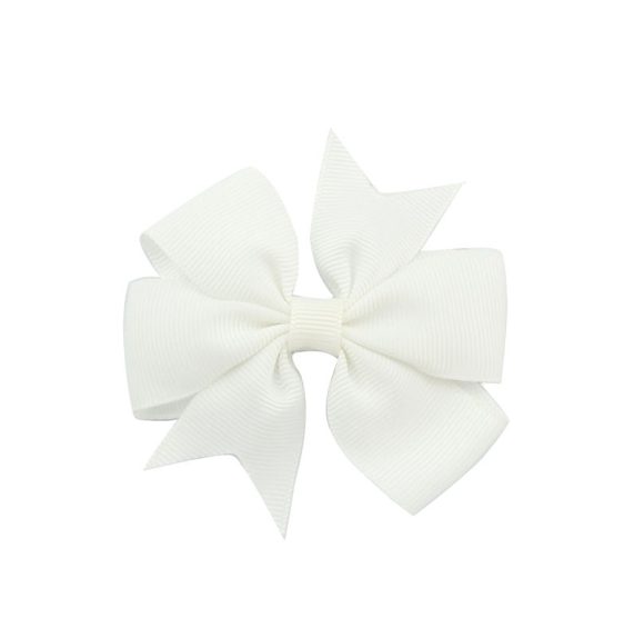 V-Shaped Ribbed Ribbon Hairpin Solid Color Bow Hairpin Children'S Headdress - Image 6