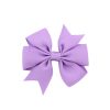 V-Shaped Ribbed Ribbon Hairpin Solid Color Bow Hairpin Children'S Headdress - Image 9