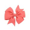 V-Shaped Ribbed Ribbon Hairpin Solid Color Bow Hairpin Children'S Headdress - Image 3