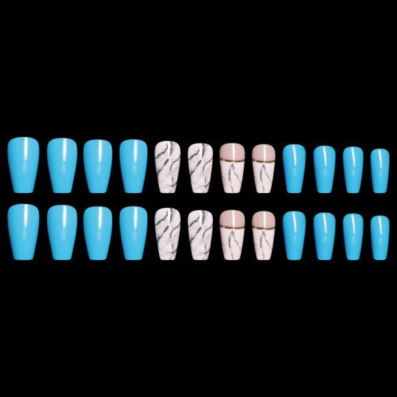 Ballet Coffin Fake Nails - Image 4