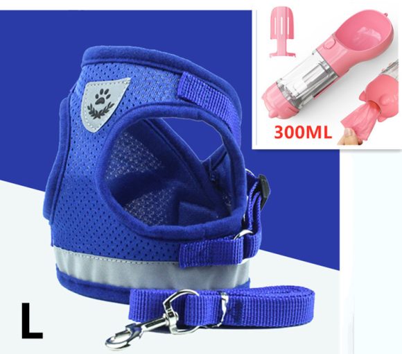 Pet Leash Breathable Mesh Chest Back - Image 6