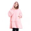 Hooded Pullover Sweater Women's Fall Winter Cold Protection And Warm Pajamas TV Blanket - Image 9