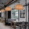 American Garden Bamboo Woven Chandelier Restaurant Southeast Asia Lamps - Image 5