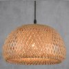 American Garden Bamboo Woven Chandelier Restaurant Southeast Asia Lamps - Image 3