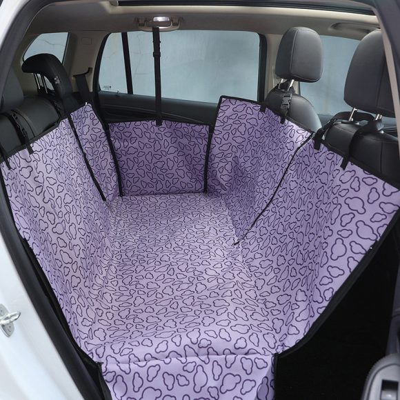Dog Car Mats, Dog Mats, Golden Retriever Pet Dog Cushions, Rear Car Mats, Waterproof And Dirt-Resistant Car Pet Seat Covers - Image 2