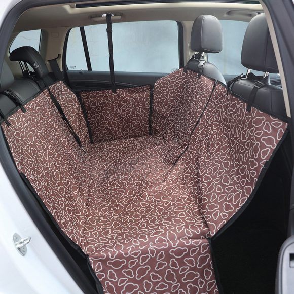 Dog Car Mats, Dog Mats, Golden Retriever Pet Dog Cushions, Rear Car Mats, Waterproof And Dirt-Resistant Car Pet Seat Covers - Image 3
