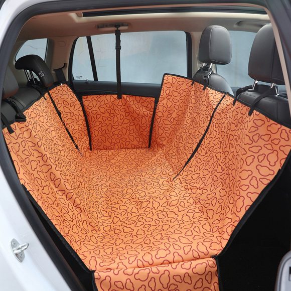 Dog Car Mats, Dog Mats, Golden Retriever Pet Dog Cushions, Rear Car Mats, Waterproof And Dirt-Resistant Car Pet Seat Covers - Image 4