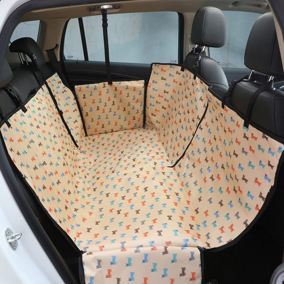 Dog Car Mats, Dog Mats, Golden Retriever Pet Dog Cushions, Rear Car Mats, Waterproof And Dirt-Resistant Car Pet Seat Covers - Image 5