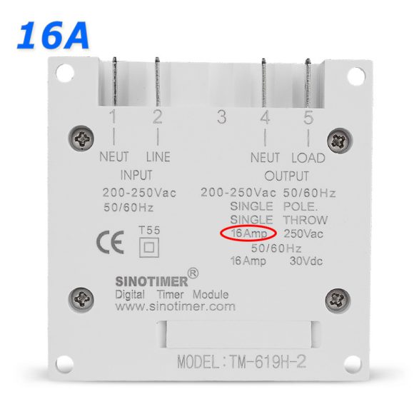 TM-619H-2 30A 230V AC 7 Days Weekly Programmable Time - Image 5
