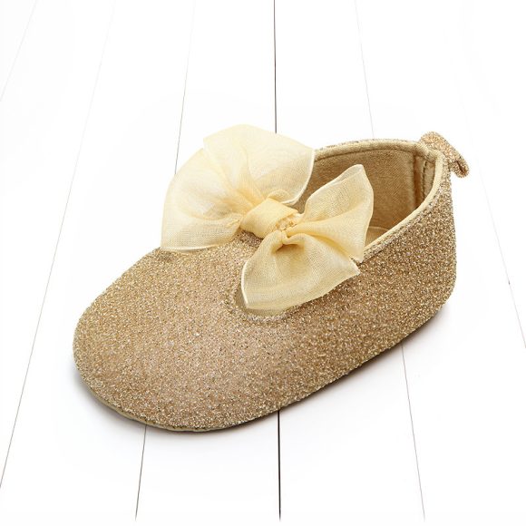 Shiny Ribbon Bow Female Baby Shoes Baby Shoes Toddler Shoes - Image 7