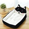 Large Pet Cat Dog Bed 7Colors Warm Cozy Dog House Soft Fleece Nest Dog Baskets - Image 5