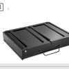 Barbecue Large Outdoor Barbecue Portable Charcoal Grill BBQ Barbecue Folding Barbecue Grill - Image 5