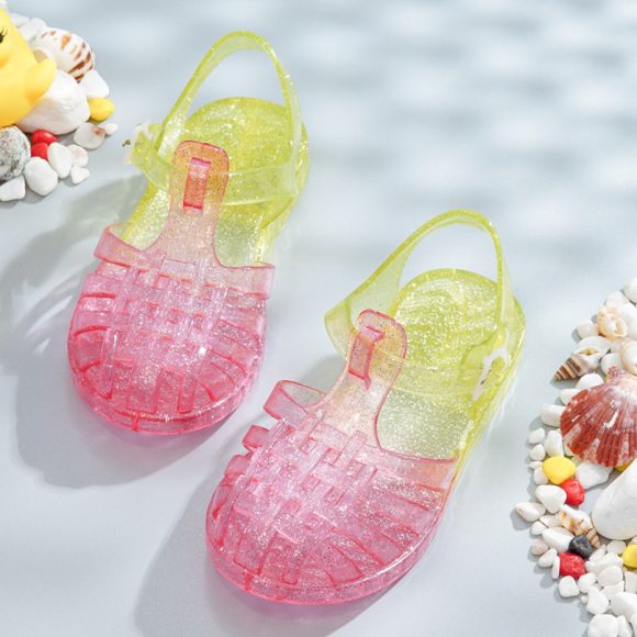 New Summer Children's Princess Children's Soft-Soled Baby Baotou Princess Shoes - Image 4
