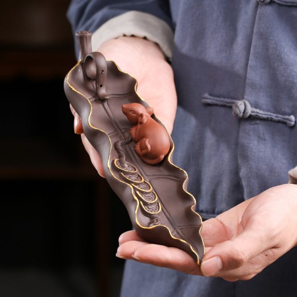 Creative Ceramic Incense Stick Incense Holder Lying Incense Burner - Image 3