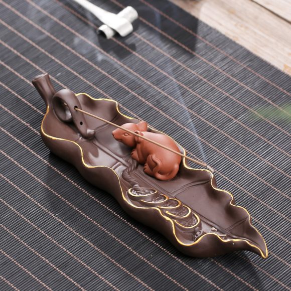 Creative Ceramic Incense Stick Incense Holder Lying Incense Burner - Image 6