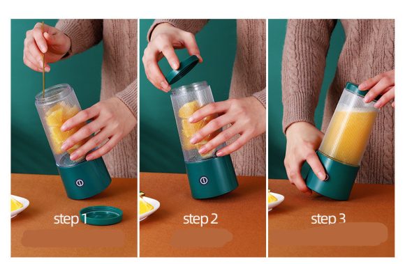 Rechargeable Portable Juicer Cup Small Portable Fruit Juice Machine - Image 10