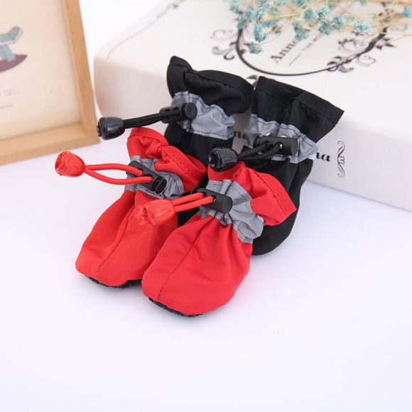Pet Dog Shoes And Socks Four Seasons Breathable Soft Bottom Non-Slip - Image 4