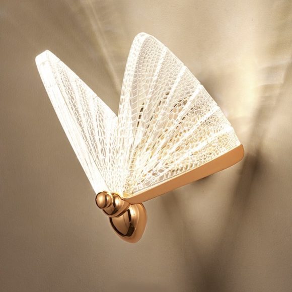 Wall Lamp Modern Minimalist Creative Art Butterfly - Image 5