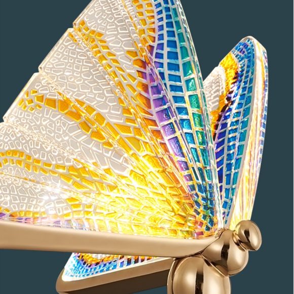 Wall Lamp Modern Minimalist Creative Art Butterfly - Image 3
