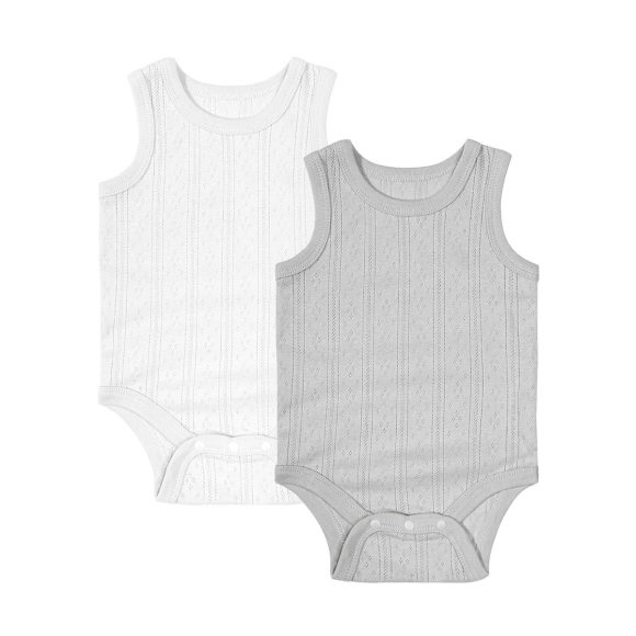 Baby Fart Clothes Men And Women Baby Vest Sleeveless - Image 4