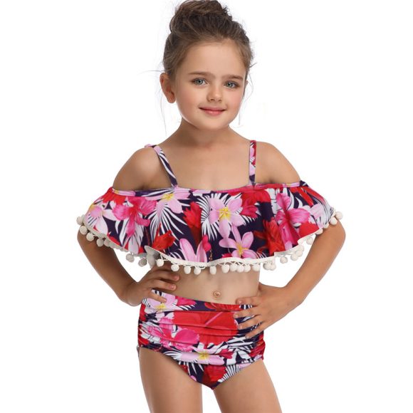 New Amazon Children'S Swimwear European And American Girls' Swimwear Manufacturers Spot Wholesale - Image 2