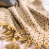 Sofa Blanket Cover Blanket Knitted Tassel Single Nap Blanket Batch Blanket - Image 4