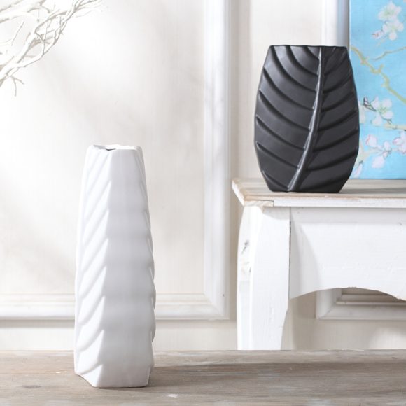 Modern Leaves Shape TV Cabinet Nordic Table Decorations Home Decor Luxury Ceramic Vase - Image 4