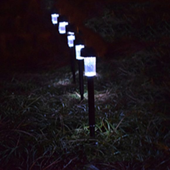 Solar Lawn Lights Led Outdoor Garden Lights Waterproof Lawn Decoration Lights Plastic Lawn Lights - Image 3