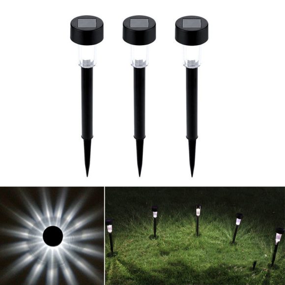 Solar Lawn Lights Led Outdoor Garden Lights Waterproof Lawn Decoration Lights Plastic Lawn Lights - Image 2
