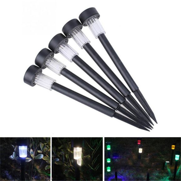 Solar Lawn Lights Led Outdoor Garden Lights Waterproof Lawn Decoration Lights Plastic Lawn Lights - Image 5