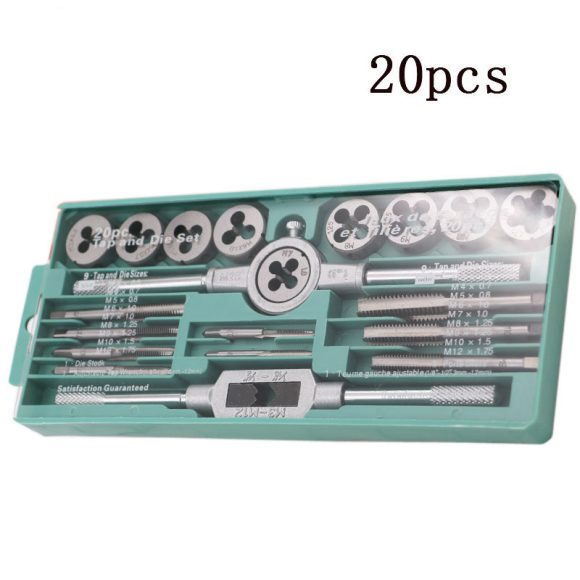 Tap And Die Set Hand Tap Hardware Tool Wrench Wrench Metric Tap Set - Image 2