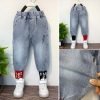 Boys and Girls Jeans Spring Style Handsome Kids - Image 3