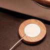 Magnetic Wireless Charger Solid Wood Bracket Base