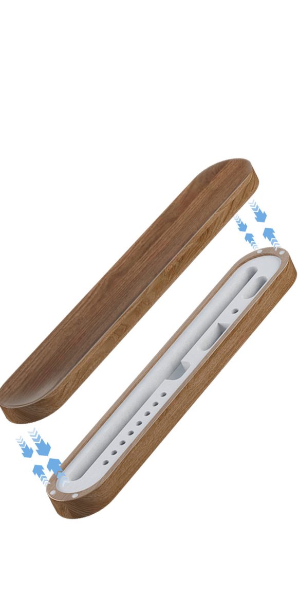 Compatible with Apple, Storage Box Walnut IPad Tablet Pen Case One or Two Generation Stylus Pen Tip Case - Image 5