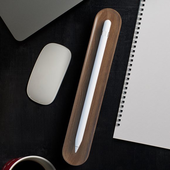 Compatible with Apple, Storage Box Walnut IPad Tablet Pen Case One or Two Generation Stylus Pen Tip Case - Image 3