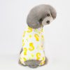 Pet Four-Legged Cotton Home Clothes Dog Pajamas Casual Cartoon Fruit Pattern - Image 3